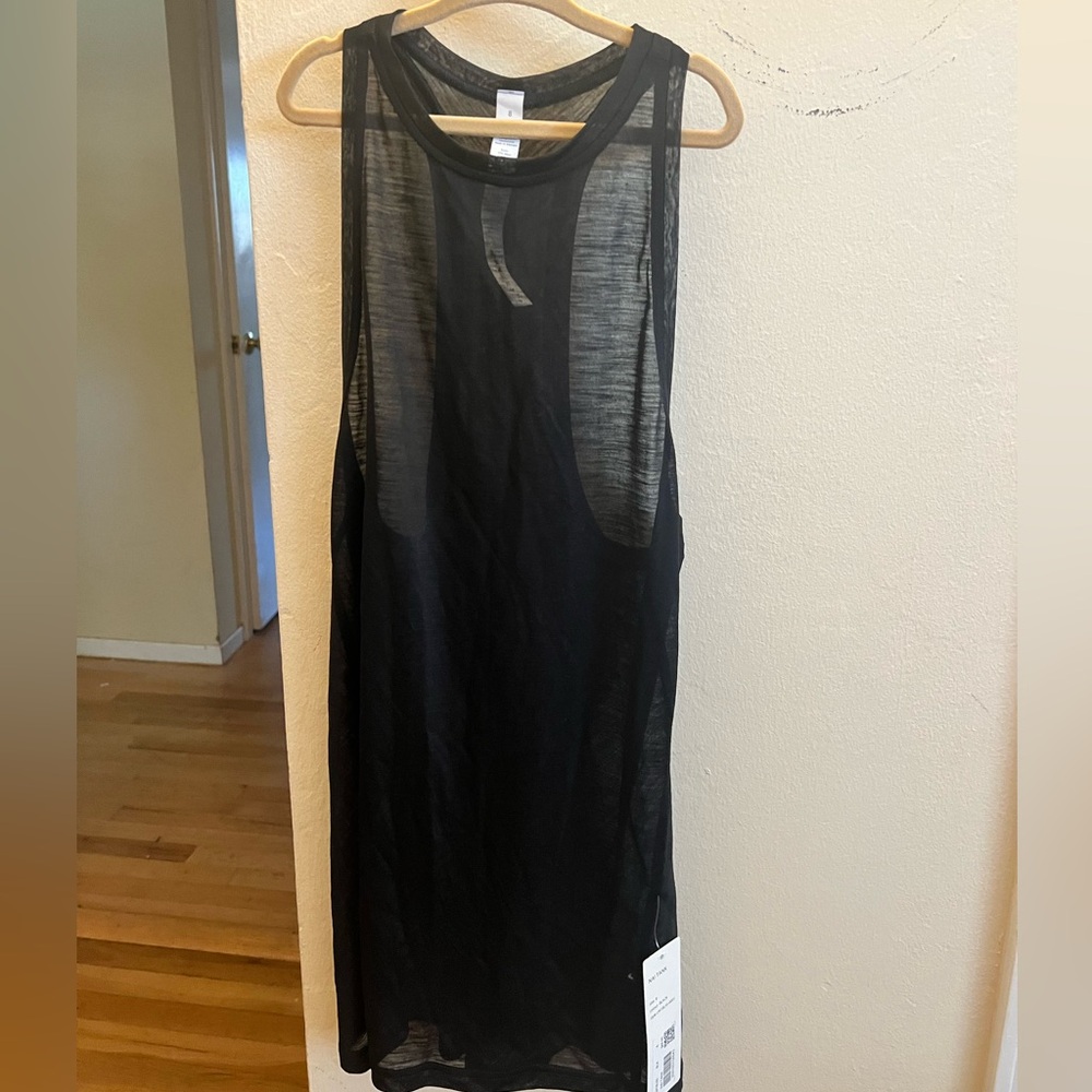 Lulu Lab Sheer Tank size 8